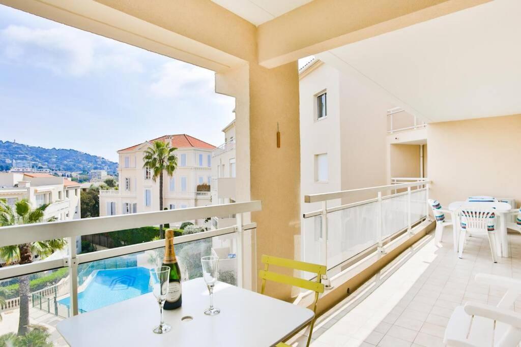 Bright One Bdrm Apartment A/C-Swimming Pool/Congress By Olidesi Cannes Buitenkant foto