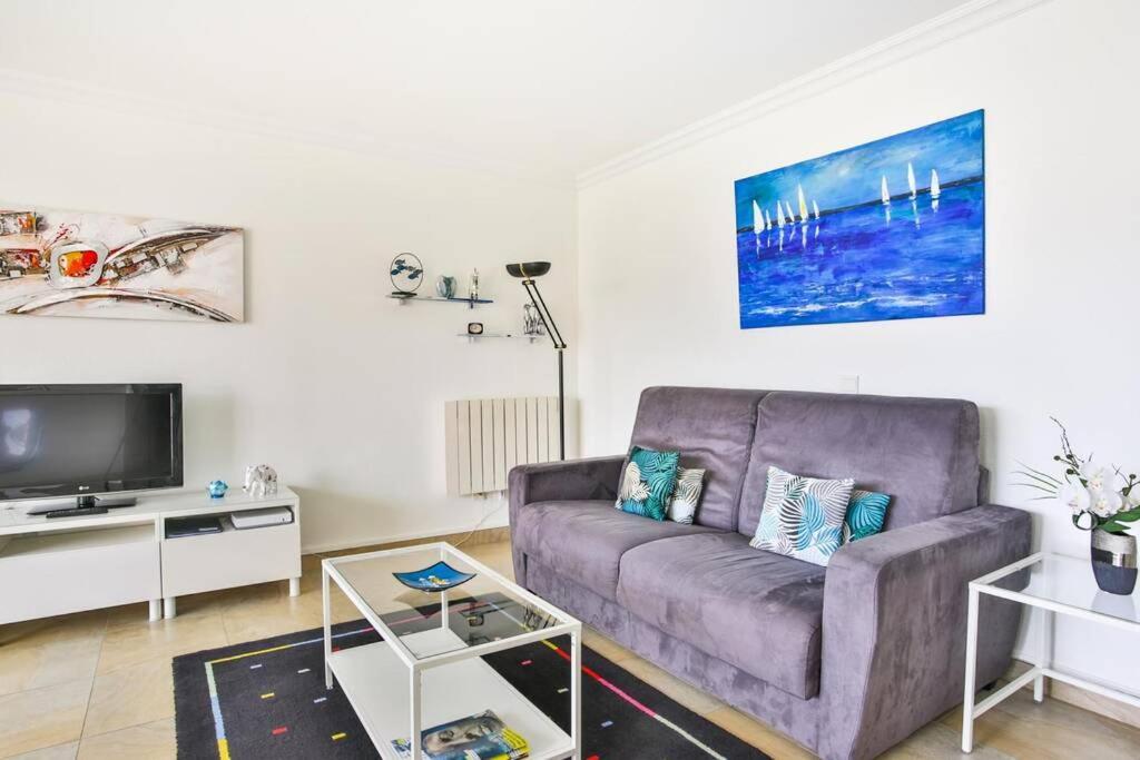 Bright One Bdrm Apartment A/C-Swimming Pool/Congress By Olidesi Cannes Buitenkant foto